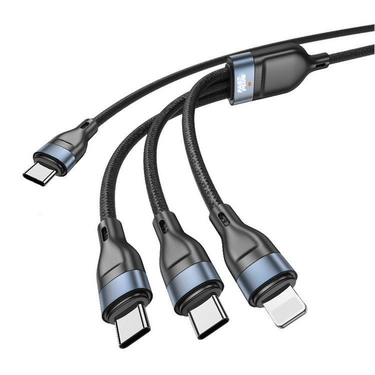 کابل تبدیل USB-C به لایتنینگ / USB-C فست پلاس مدل FC-13 طول 1.2 متر