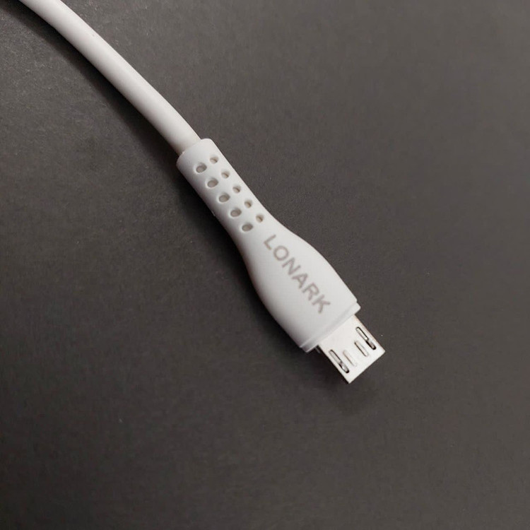 کابل تبدیل USB به microUSB لنارک مدل SUPER FAST CHARGE LC10A طول 1.1متر