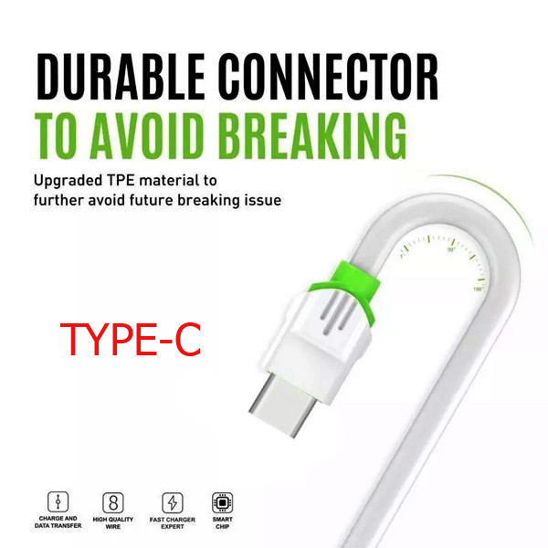 کابل تبدیل USB به USB-C الدینیو مدل LS35 طول 2 متر
