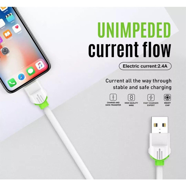 کابل تبدیل USB به USB-C الدینیو مدل LS35 طول 2 متر