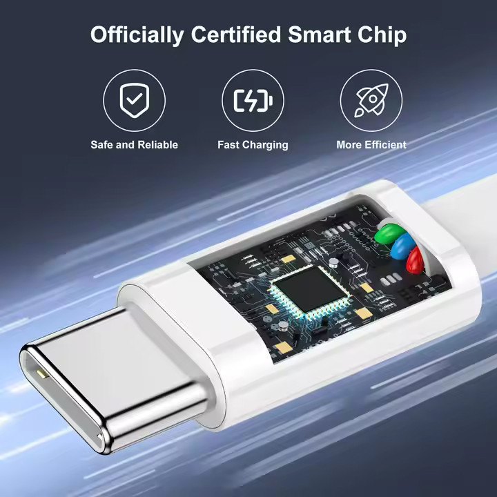 کابل USB-C آیرون ایکس مدل IPHONE16MAXPRO طول 1 متر به همراه سوزن سیم کارت