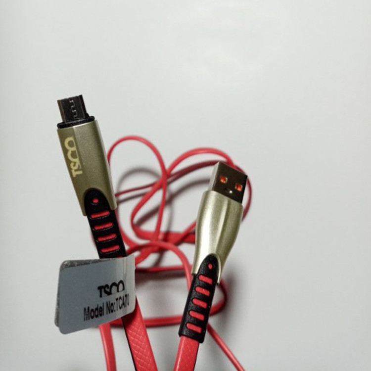 کابل تبدیل USB به microUSB تسکو مدل TC A70 طول 1 متر