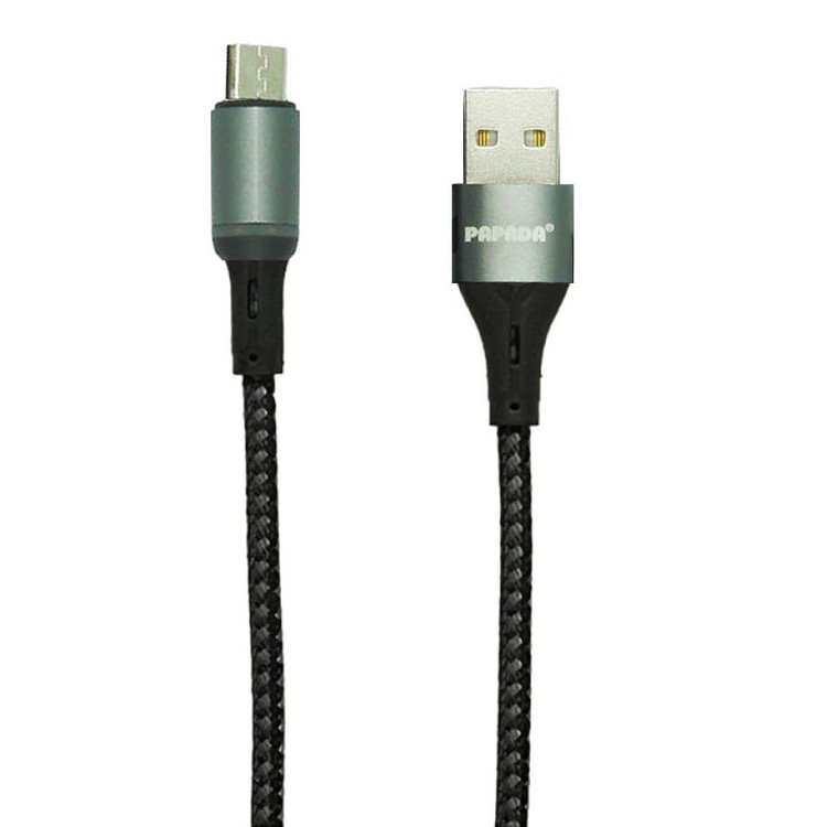 کابل تبدیل USB به USB-C ا مدل FAST CHARGE PL112 طول 1 متر