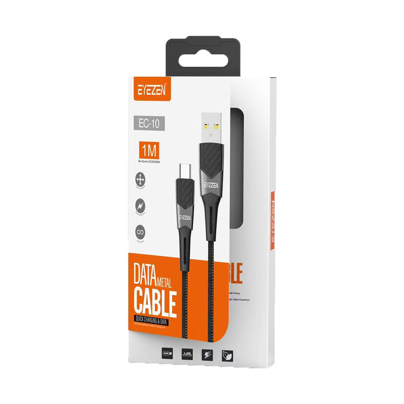 کابل تبدیل USB به USB-C اِیزن مدل EC-10 Fast Charge طول 1 متر