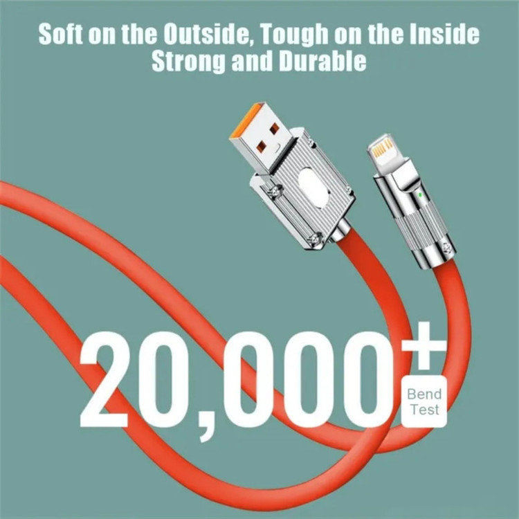 کابل تبدیل USB به لایتنینگ مدل 22W فست شارژ طول 1 متر