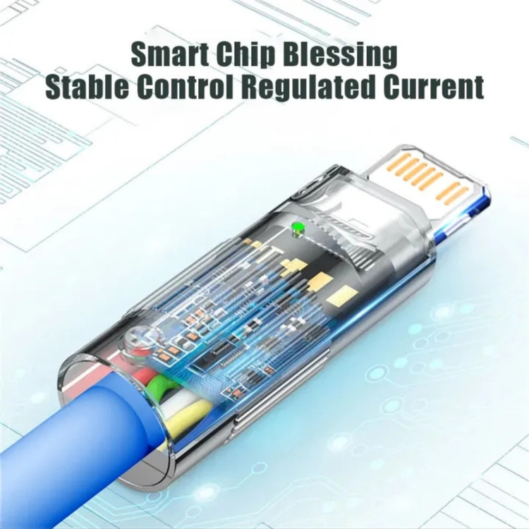 کابل تبدیل USB به لایتنینگ مدل 22W فست شارژ طول 1 متر