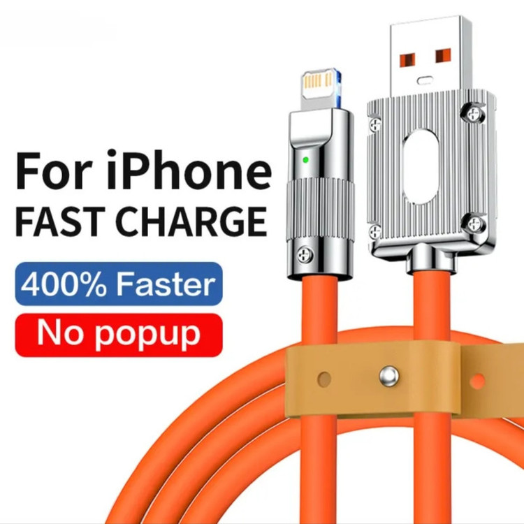 کابل تبدیل USB به لایتنینگ مدل 22W فست شارژ طول 1 متر
