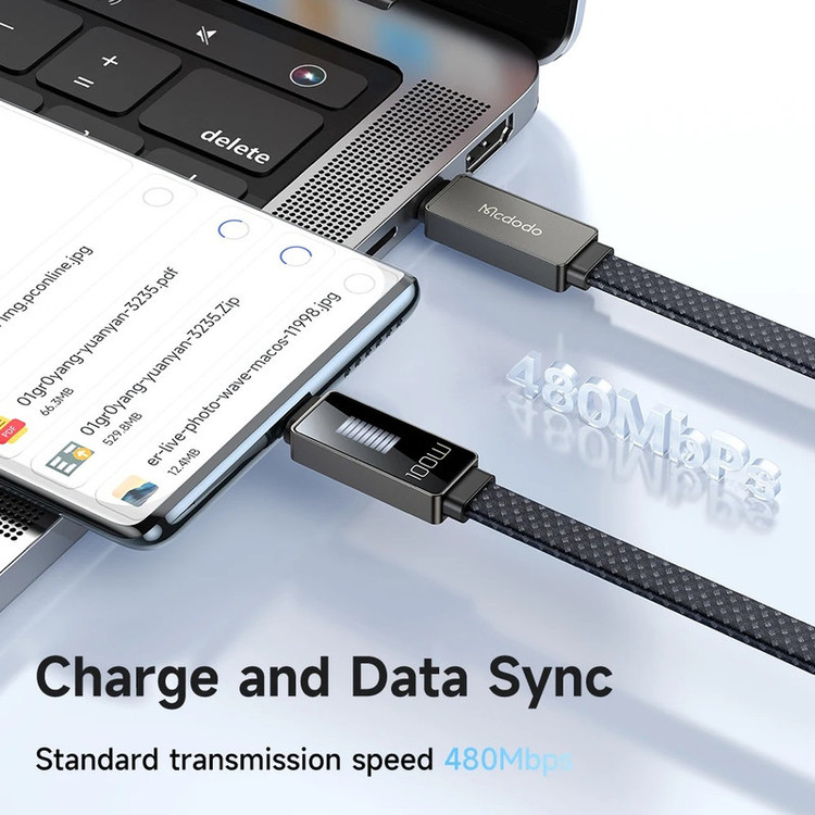 کابل USB-C مک دودو مدل CA-447 طول 1.2متر