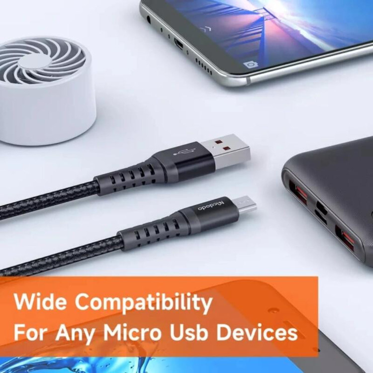کابل تبدیل USB به microUSB مک دودو مدل CA-2281 طول 1 متر