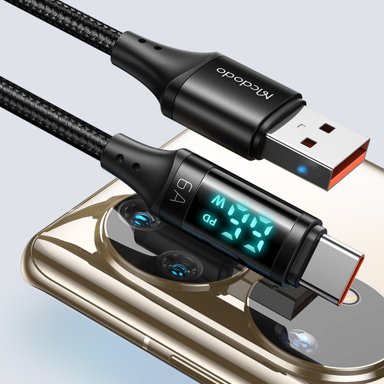کابل تبدیل USB به USB-C مک دودو مدل CA-108 طول 1.2 متر