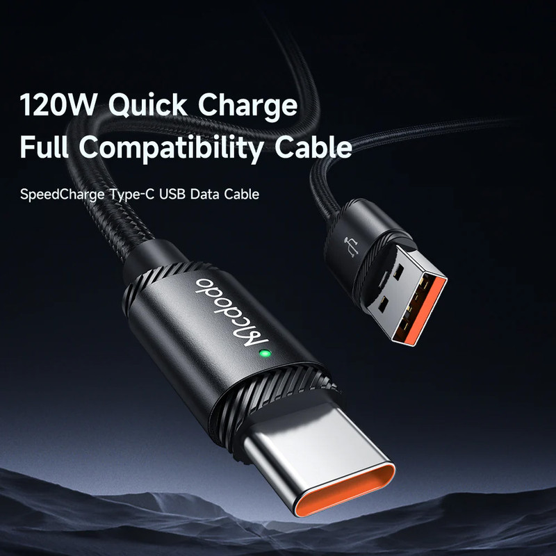 کابل تبدیل USB به USB-C مک دودو مدل CA-4730 طول 1.5 متر