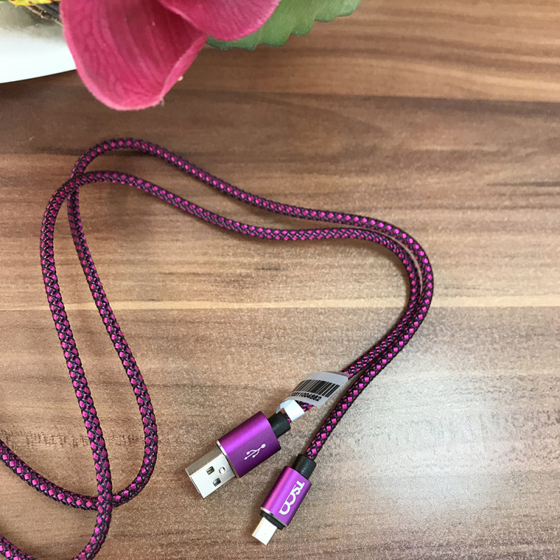 کابل تبدیل USB به microUSB تسکو مدل TC A170 طول 1 متر بسته 3عددی