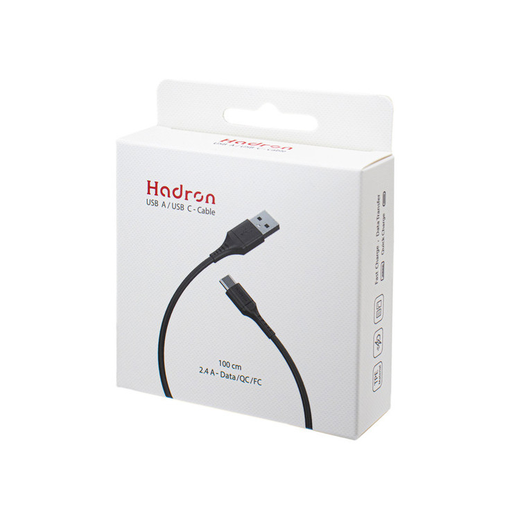 کابل USB به USB-C هادرون مدل HTC-A-C01 طول 1 متر