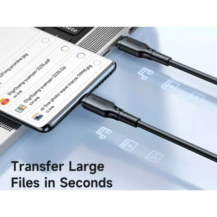 کابل تبدیل USB-C مک دودو مدل CA-3310 240w طول 1.2 متر