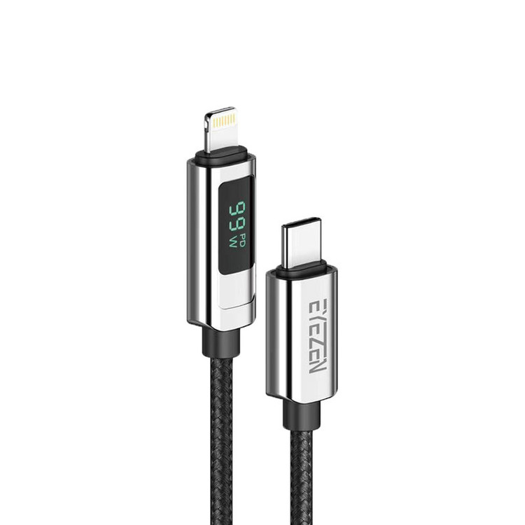 کابل تبدیل USB-C به لایتنینگ اِیزن مدل Digital HD EC-11 20W PD Fast Charge طول 1 متر
