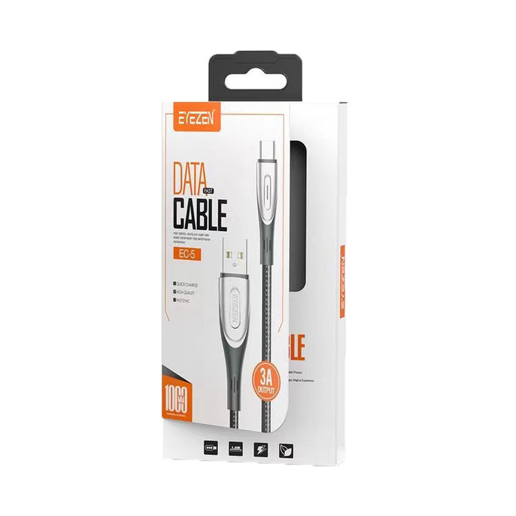 کابل تبدیل USB به USB-C اِیزن مدل EC-5 Fast Charge طول 1 متر