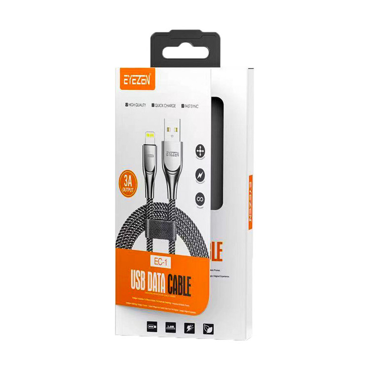 کابل تبدیل USB به لایتنینگ اِیزن مدل EC-1 Fast Charge طول 1 متر