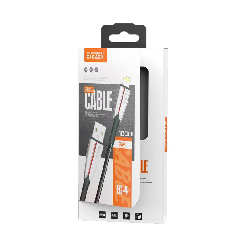 کابل تبدیل USB به لایتنینگ اِیزن مدل EC-4 Fast Charge طول 1 متر