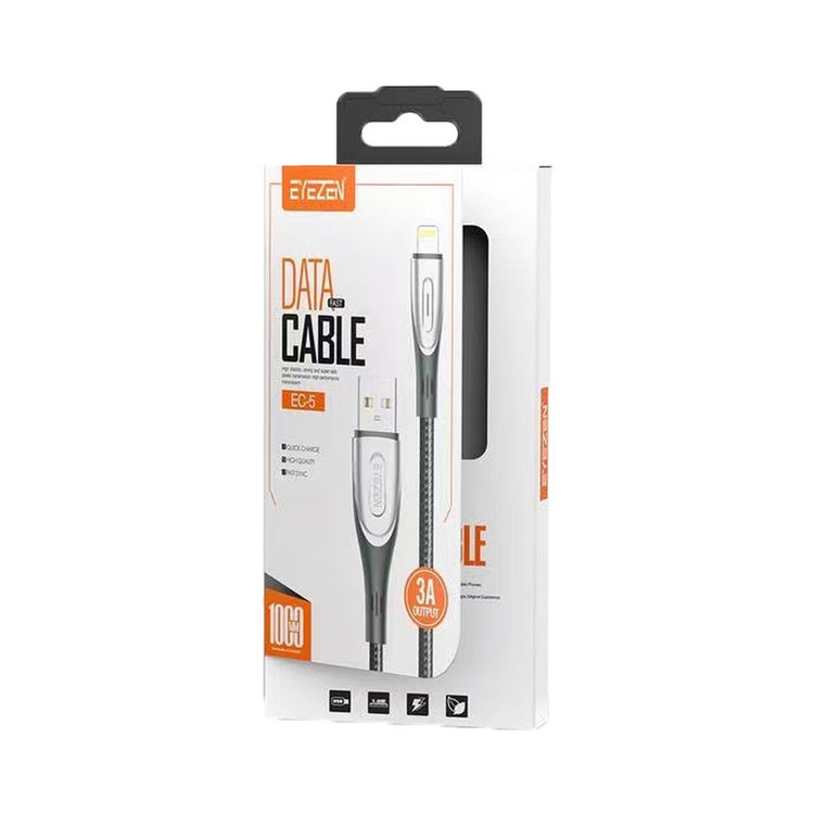 کابل تبدیل USB به لایتنینگ اِیزن مدل EC-5 Fast Charge طول 1 متر