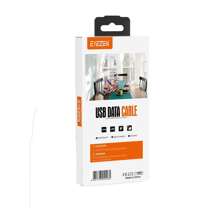 کابل تبدیل USB به لایتنینگ اِیزن مدل EC-10 Fast Charge طول 1 متر