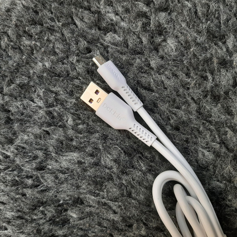 کابل تبدیل USB به microUSB دکین مدل ORGINAL SUPER FAST CHARGE DK طول 1 متر