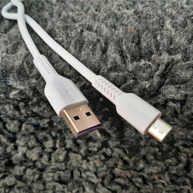 کابل تبدیل USB به microUSB دکین مدل ORGINAL SUPER FAST CHARGE DK طول 1 متر