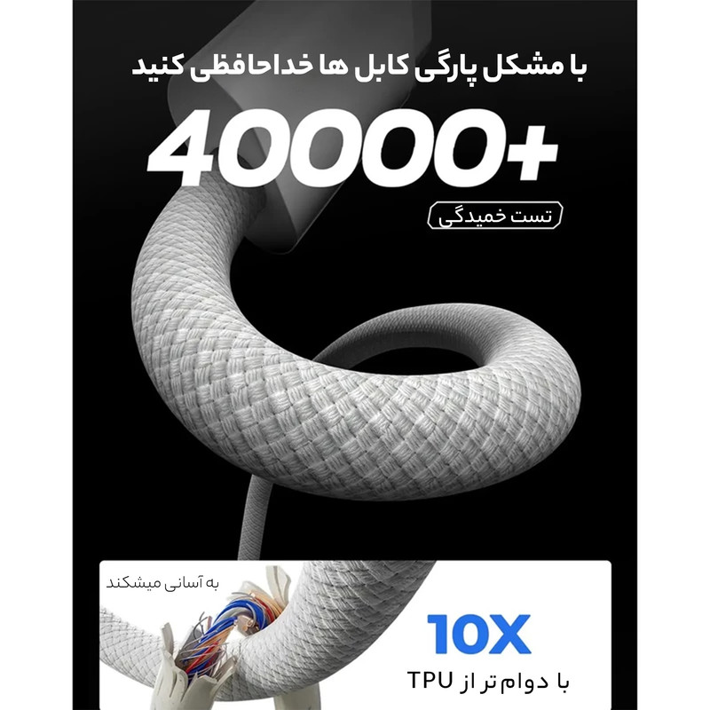 کابل USB-C هارمن مدل APPLEIPHONE15MAXPRO طول 1 متر