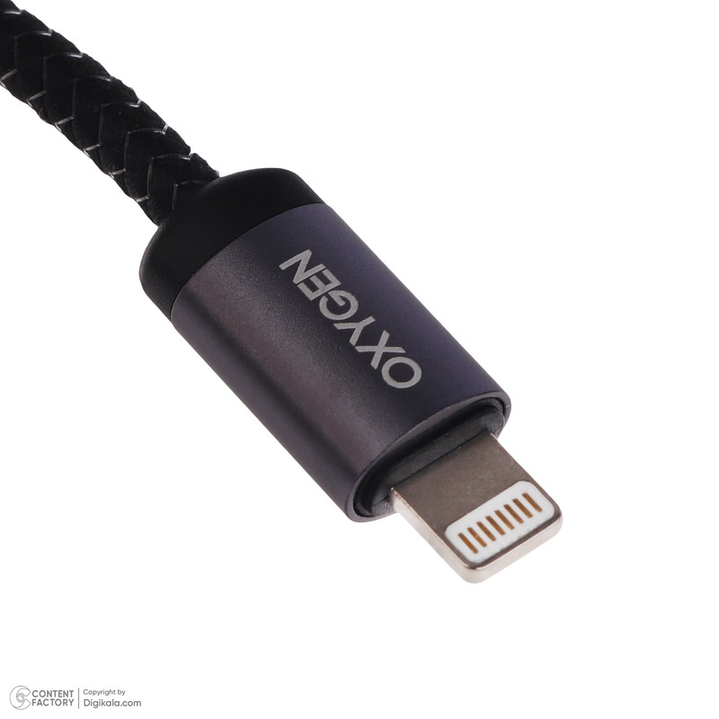 کابل تبدیل USB-C به لایتنینگ اکسیژن مدل LX-22 طول 0.25 متر