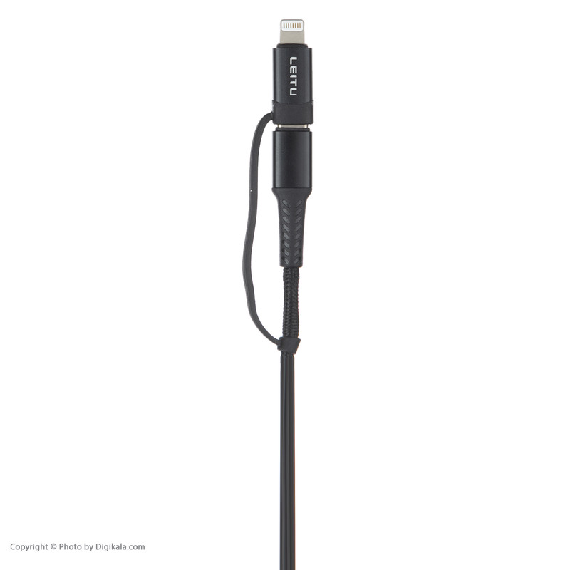 کابل تبدیل USB2.0 به USB-C / لایتنینگ / USB-C لیتو مدل LD-7 طول 1 متر