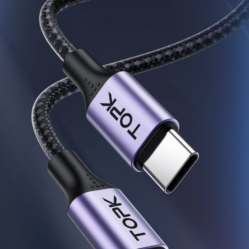 کابل تبدیل USB-C به USB-C تاپکی مدل CC-PD طول 1 متر