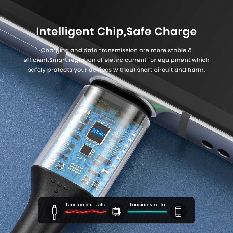 کابل تبدیل USB-C به USB-C تاپکی مدل CC-PD طول 1 متر