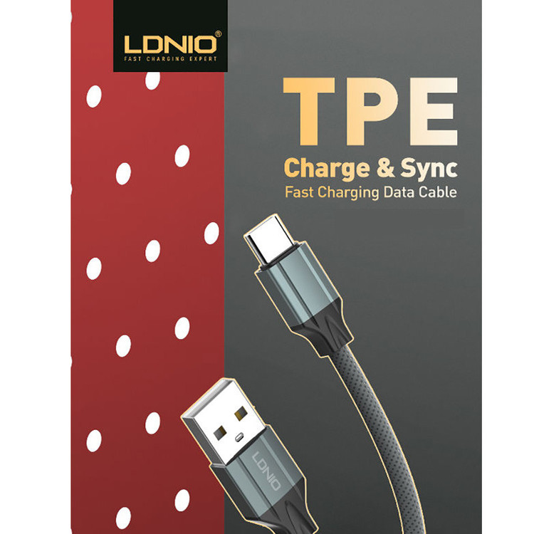 کابل تبدیل USB به USB-C الدینیو مدل LS441 01me طول 1 متر