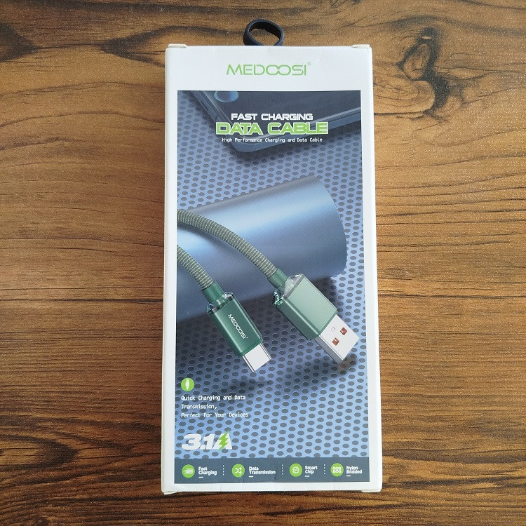 کابل تبدیل USB به USB-C مدوسی مدل CA-117 طول 1 متر