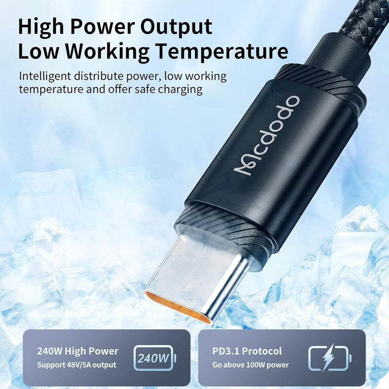 کابل USB-C مک دودو مدل CA-3680 طول 1.2 متر