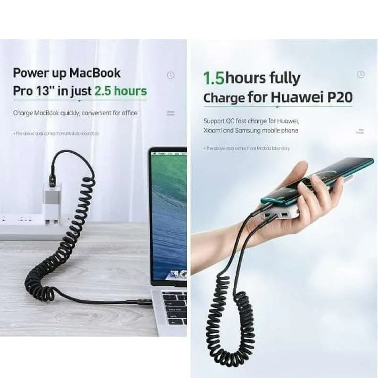 کابل USB-C مک دودو مدل CA-7860 طول 1.8 متر