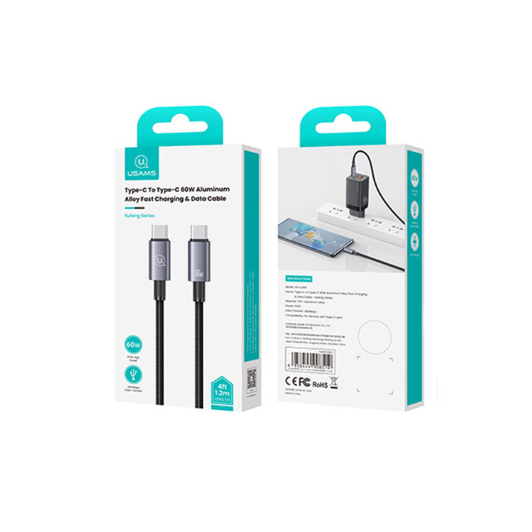 کابل Usb-c یوسمز مدل SJ661 طول 1.2 متر