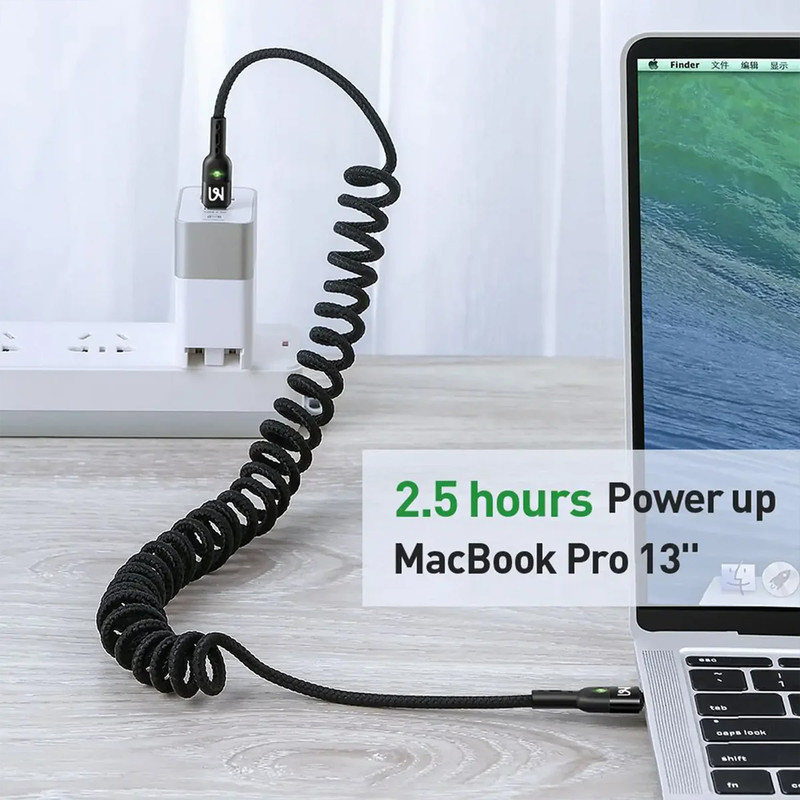 کابل USB-C مک دودو مدل MC-CA-7860 طول 1.8 متر
