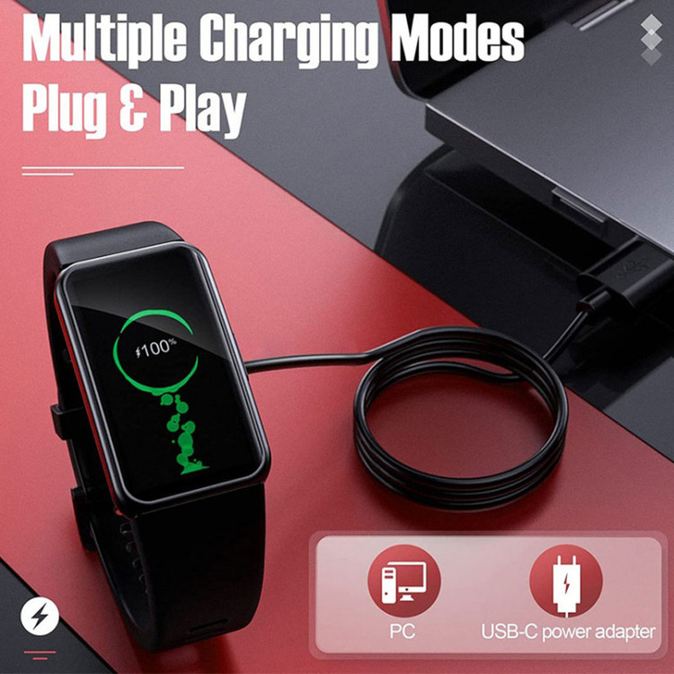 کابل شارژ کروکودیل مدل C-Chatge مناسب برای ساعت هوشمند هوآوی Watch Fit / Fit 2 / Fit Mini