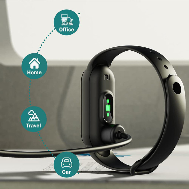 کابل شارژ کروکودیل مدل C-Charge مناسب برای ساعت هوشمند شیائومی Mi Band 5/6/7