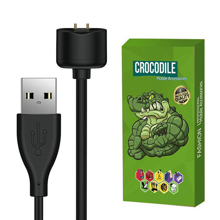 کابل شارژ کروکودیل مدل C-Chatge مناسب برای ساعت هوشمند شیائومی Mi Band 5 / 6