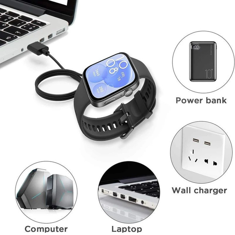 کابل شارژ کروکودیل C-Charge مناسب برای ساعت هوشمند هوآوی Fit 3