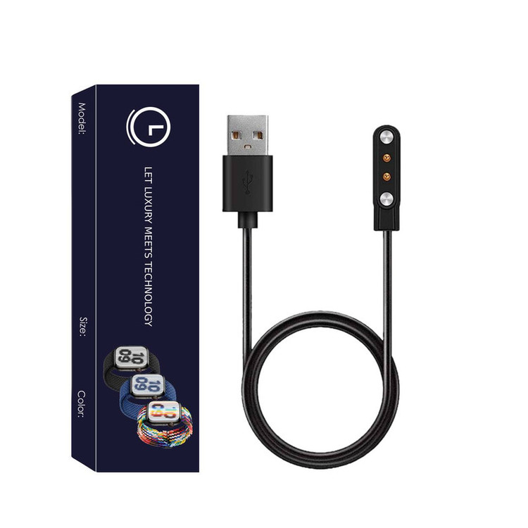 کابل شارژر آیکاتل مدل IL-KW12 مناسب برای ساعت هوشمند آی می لب W 12