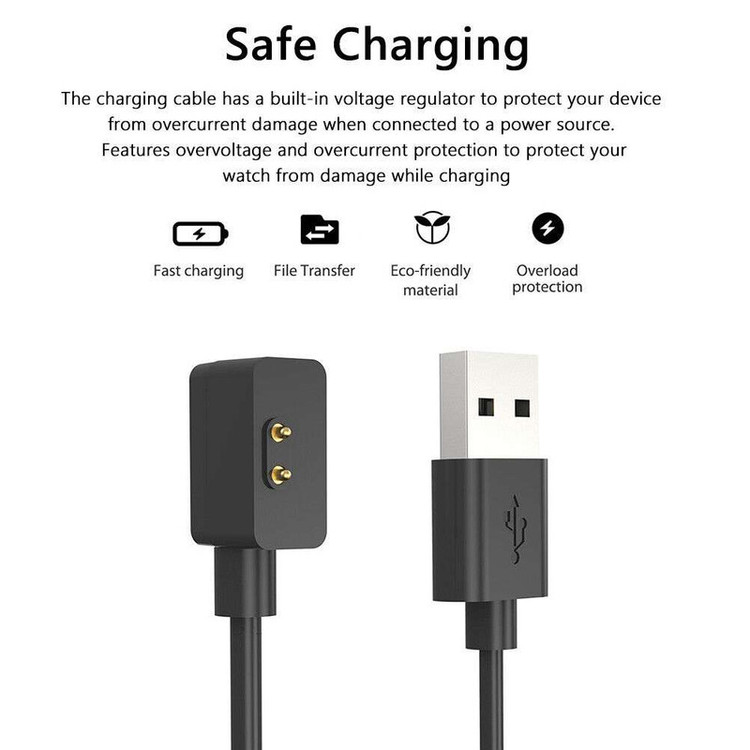 کابل شارژ کروکودیل مدل C-Charge مناسب برای ساعت هوشمند شیائومی Mi Band 8