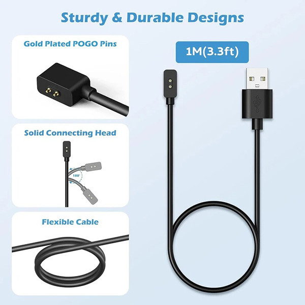 کابل شارژ وایت ولف مدل WF-Cable مناسب برای ساعت هوشمند شیائومی Mi Band 9