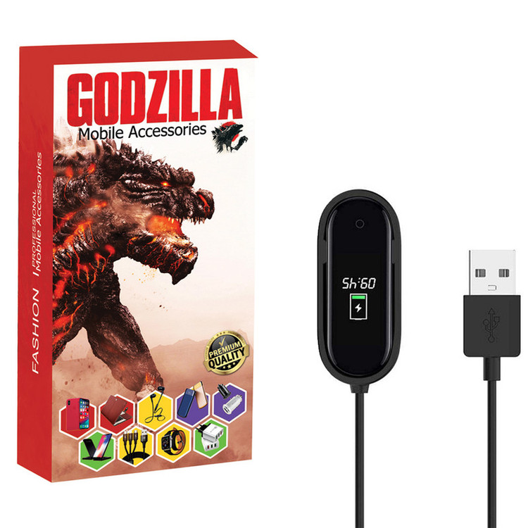 کابل شارژ گودزیلا مدل GO-Mi4 مناسب برای مچ بند هوشمند شیائومی Mi band 4
