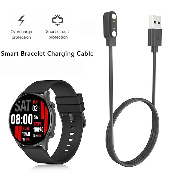 کابل شارژکروکودیل مدل Charge مناسب برای ساعت هوشمند ایمیلب w02