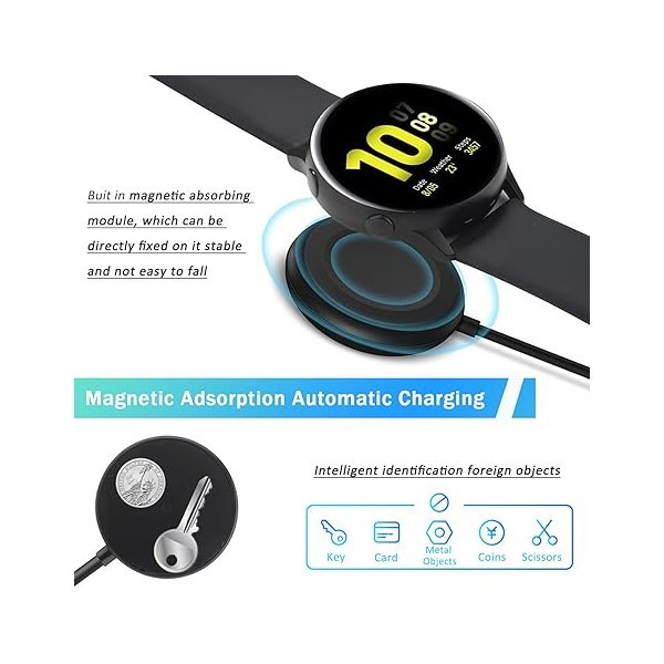 کابل شارژ دریم مدل Galaxia-Active2-C-Type مناسب برای ساعت هوشمند سامسونگ Galaxy Watch Active 2