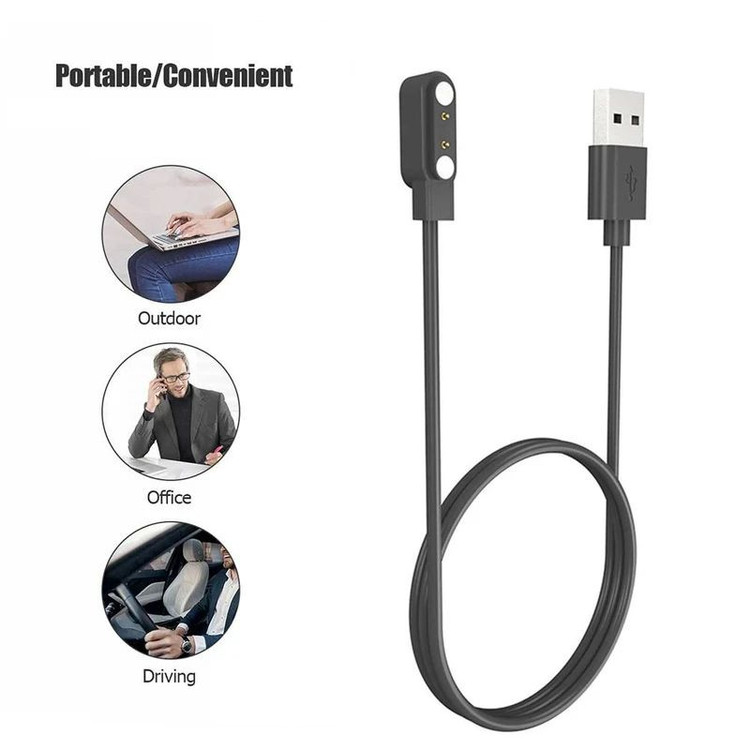 کابل شارژ کروکودیل مدل C-CH مناسب برای ساعت هوشمند X65 Pro / G99 Ultra