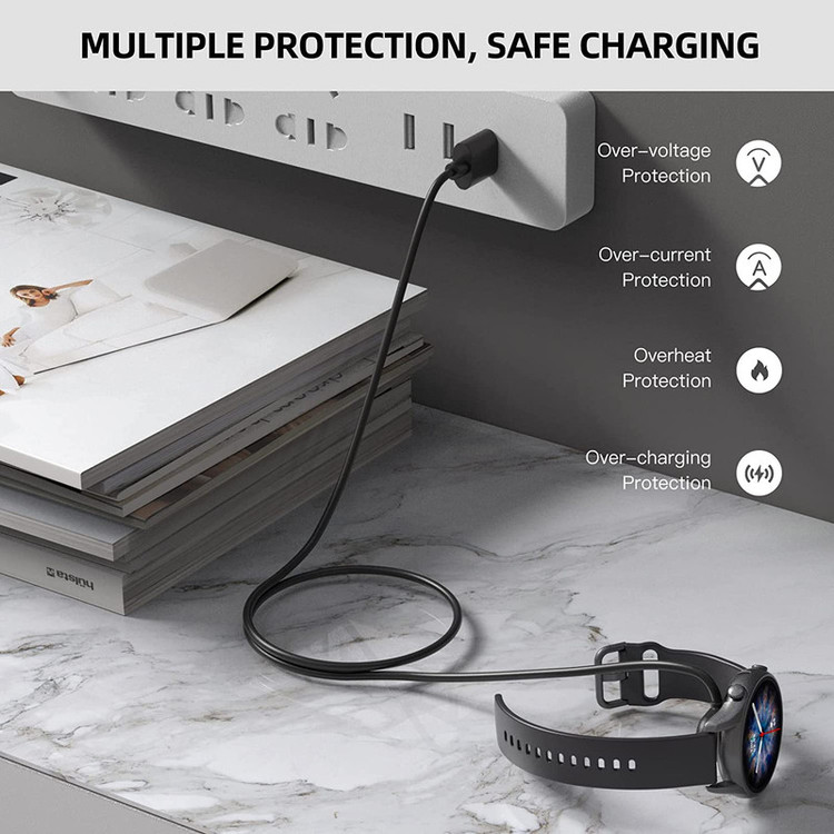 کابل شارژ کروکودیل مدل C-Charge مناسب برای ساعت هوشمند امیزفیت GTS/GTR
