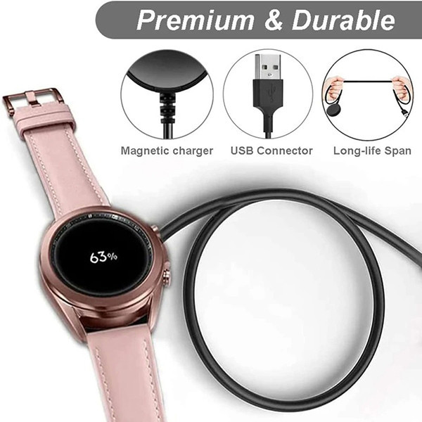 کابل شارژ وایت ولف مدل WF-Cable مناسب برای ساعت هوشمند سامسونگ Galaxy Watch ۴ ۴۰mm / ۴۴mm / Galaxy Watch ۴ Classic ۴۲mm / ۴۶mm